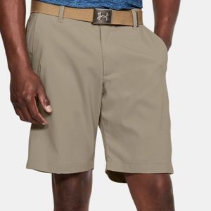 Under Armour Men's Golf Shorts, Khaki, Size 32